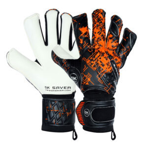 Football Goalkeeper Gloves GK Saver Champ 01 Orange Goalie Gloves Size 4,5,6,7 