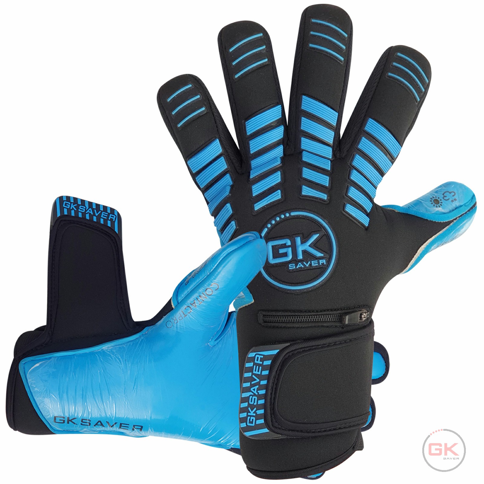 Details about   GK Saver Protech 301B contact pro Football Goalkeeper Gloves Size 6-11 **EASTER* 