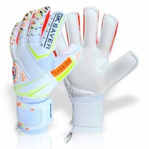Goalkeeper Gloves GkSaver Negative Cut Protech 501 United Pro Red Football Glove 