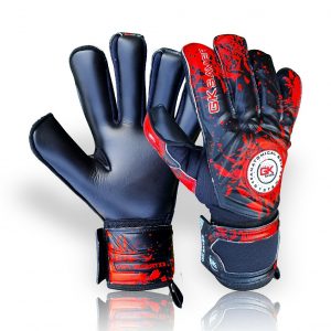 Gksaver football goalkeeper gloves champ 01 orange negative cut goalie gloves best latex Size 4 to 7 